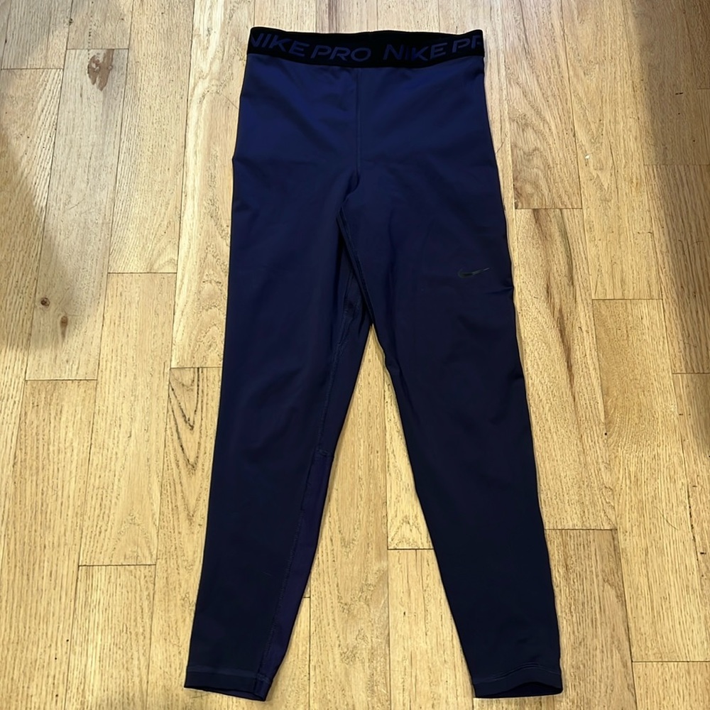 Nike Pro 365 mesh cropped leggings